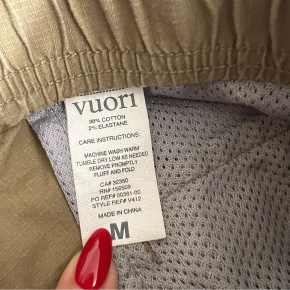 Vuori Pants DuraTerra Ripstop Pant  Brown Tan Mens Size Medium. - Picture 10 of 12